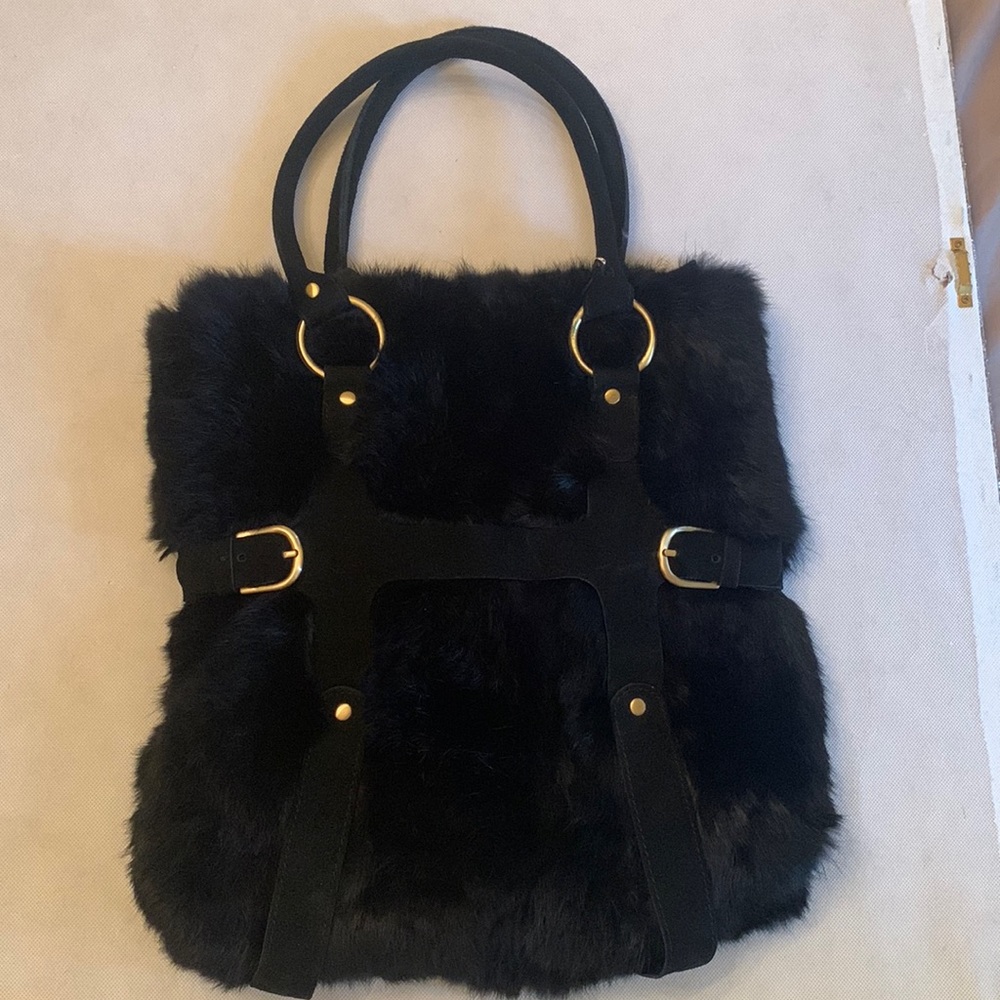 Mae and J rabbit hand bag